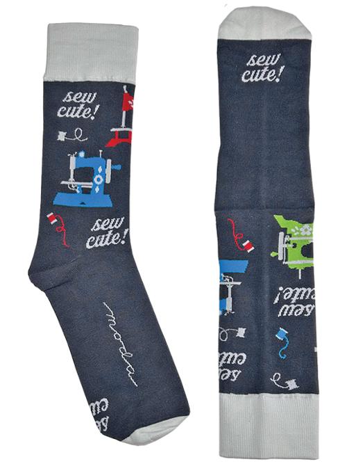 Sew Cute - Sewing and Quilting Socks by Moda Fabrics - Jammin Threads