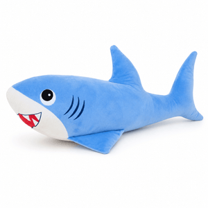 Shark Attack Minky Shark Stuffie Panel MK28862-44 by Northcott - Jammin Threads