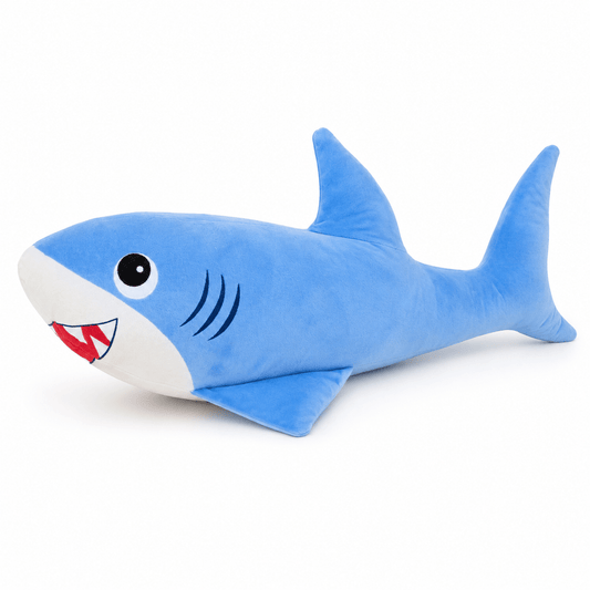 Shark Attack Minky Shark Stuffie Panel MK28862-44 by Northcott - Jammin Threads