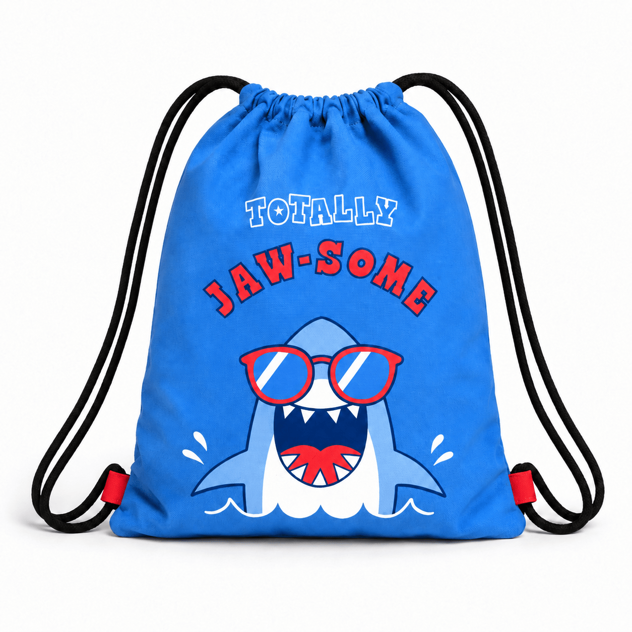 Shark Attack Tote Bag Panel by Northcott - Jammin Threads