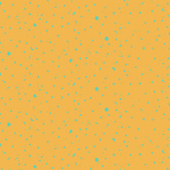 Space Sprinkles Papaya Fabric by Tula Pink – True Colors Yardage - Jammin Threads