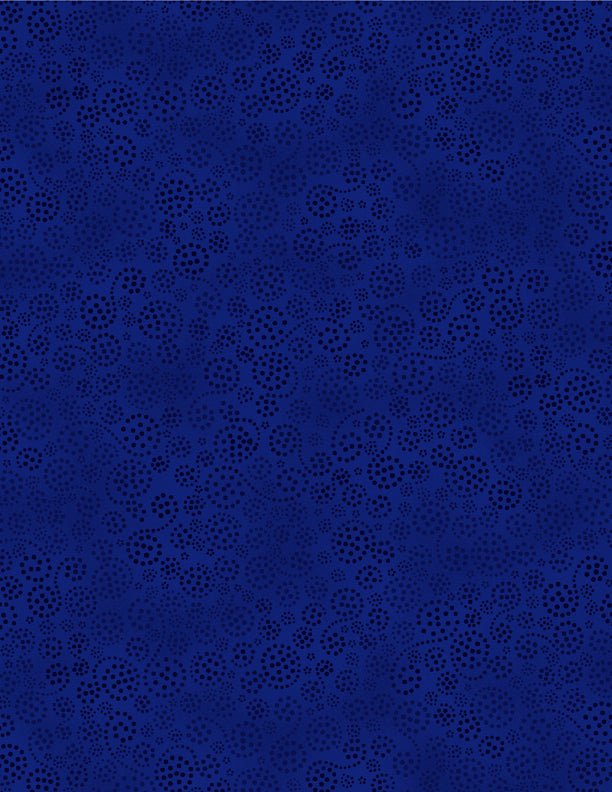 Sparkles on Dark Royal Blue Quilt Fabric by Wilmington Prints. 1817 39055 409 - Jammin Threads