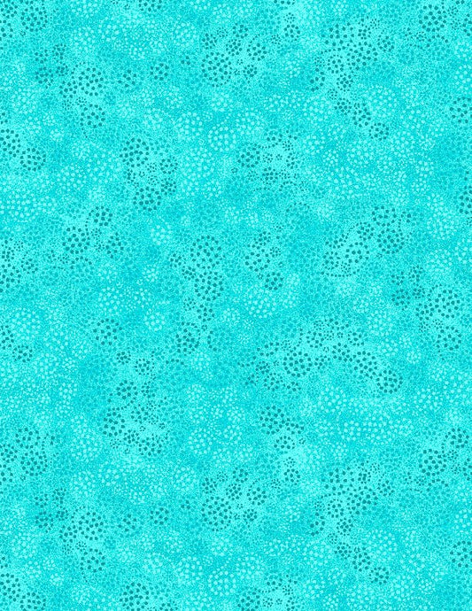 Sparkles on Teal Quilt Fabric by Wilmington Prints. - Jammin Threads