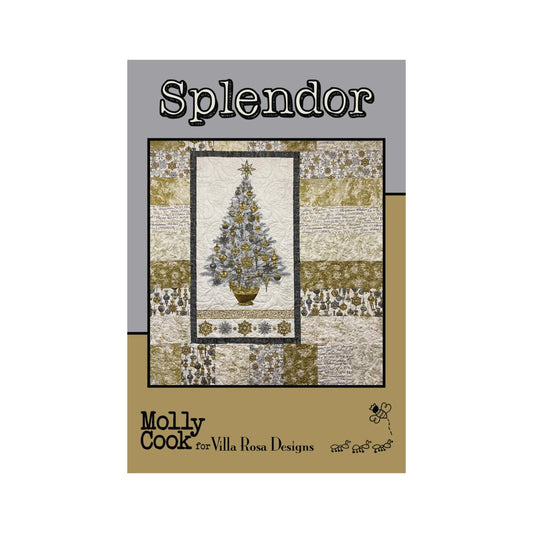 Splendor Quilt Pattern by Molly Cook for Villa Rosa Designs – Panel Friendly (PDF Download) - Jammin Threads
