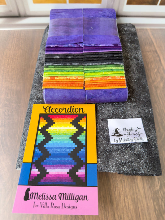 Spooky Nights Halloween Quilt Kit – Accordion Pattern - Jammin Threads