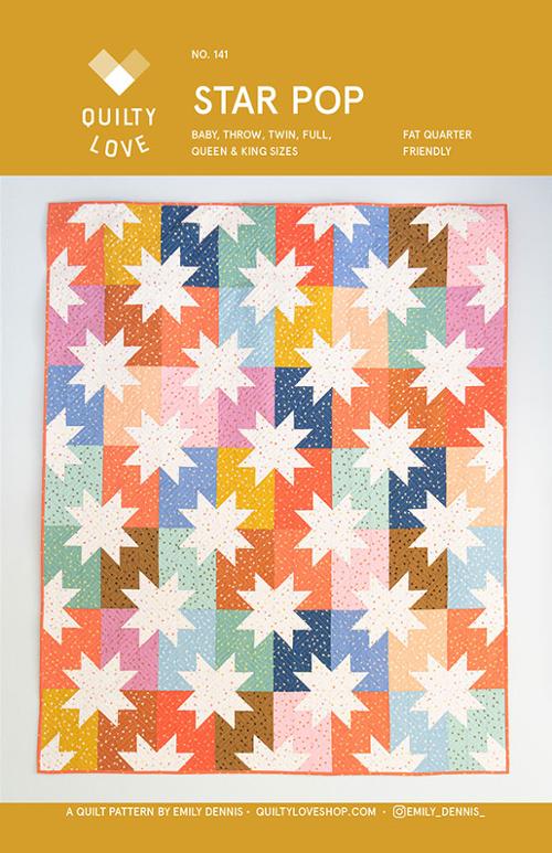 Star Pop Quilt Pattern by Quilty Love - Jammin Threads