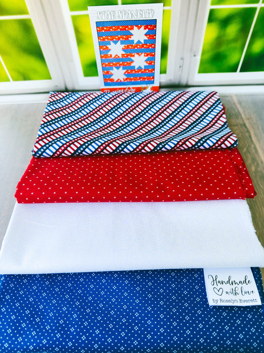 Star Spangled Quilt KIt - Jammin Threads