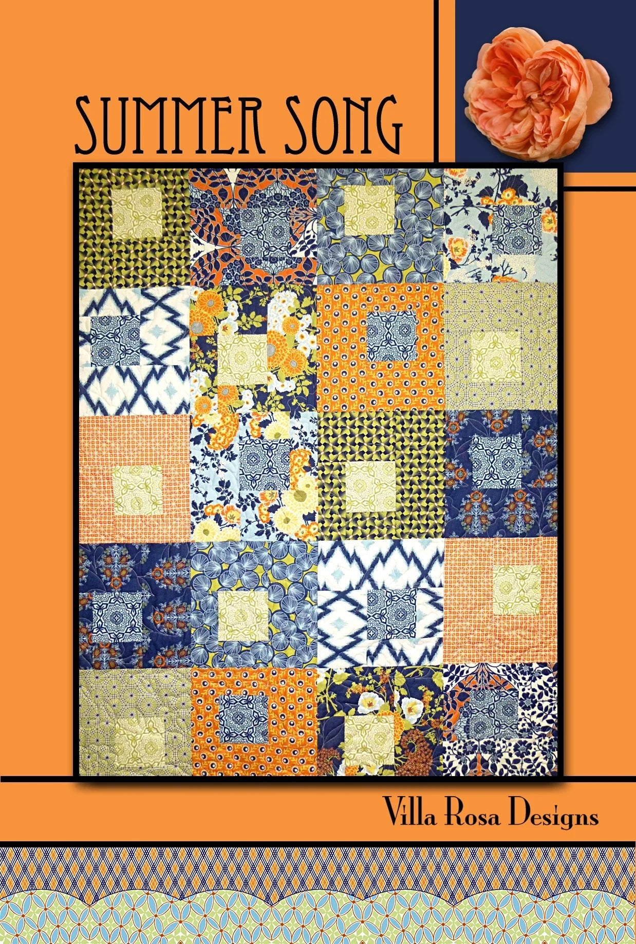 Summer Song Quilt Pattern by Villa Rosa Designs - Jammin Threads