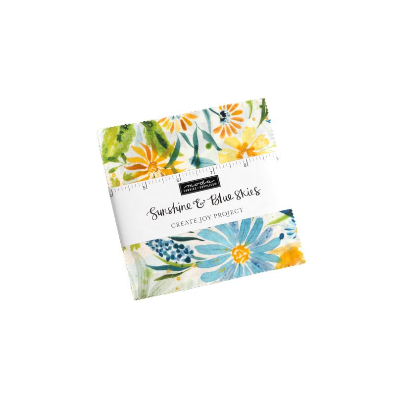 Sunshine and Blue Skies Charm Pack by Moda Fabrics 39820PP - Jammin Threads