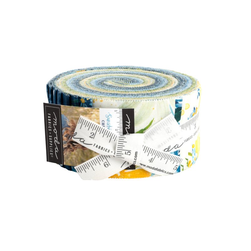 Sunshine and Blue Skies Jelly Roll by Moda Fabrics 39820JR - Jammin Threads