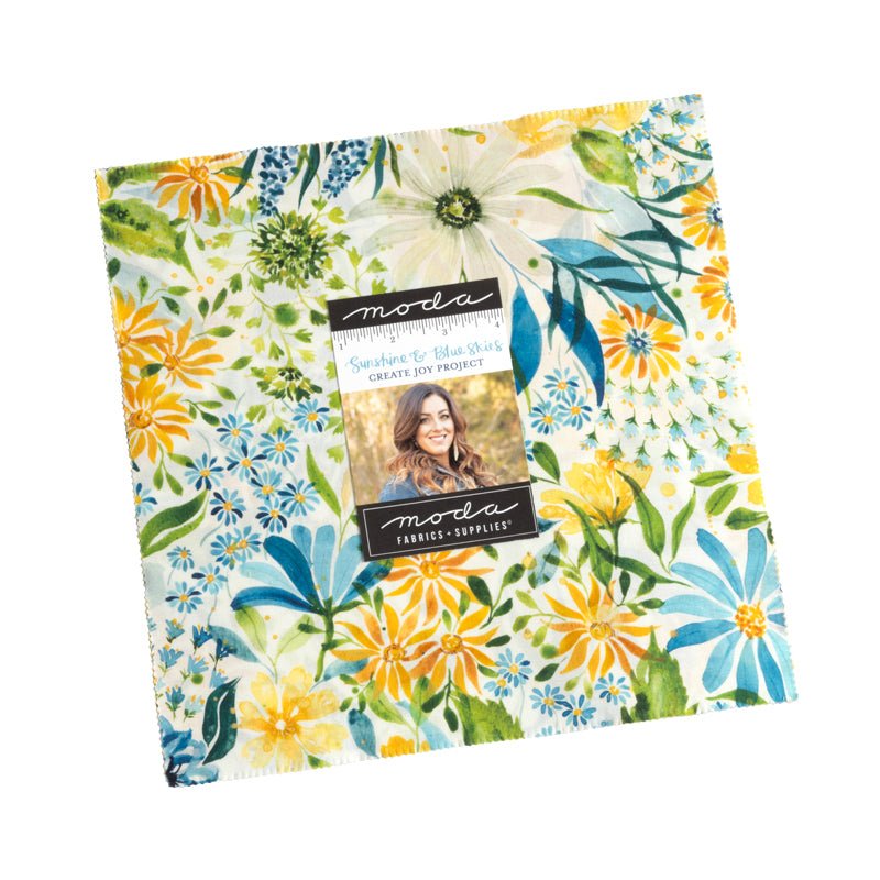 Sunshine and Blue Skies Layer Cake by Moda Fabrics 39820LC - Jammin Threads