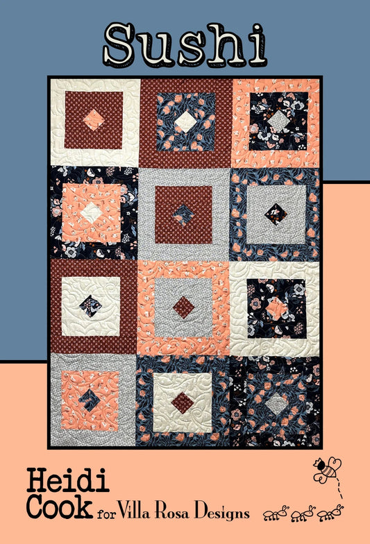 SushI Quilt Pattern by Heidi Cook - Jammin Threads