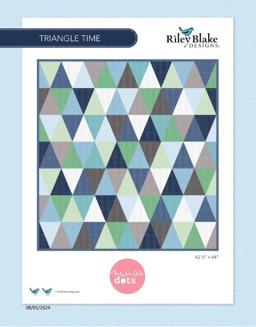 Swiss Dot Triangle - Free PDF Quilt Pattern - Jammin Threads