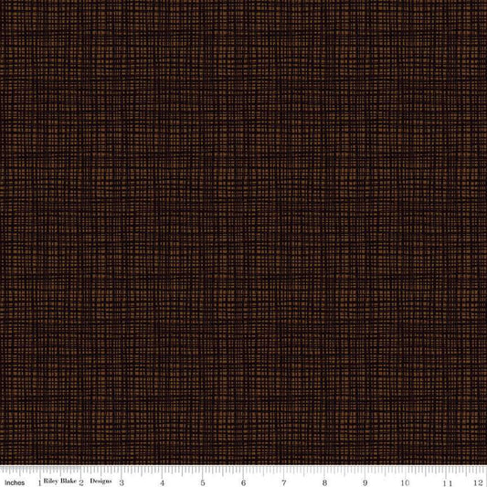 Texture Mocha Quilt Fabric by Sandy Gervais C610 - MOCHA - Jammin Threads
