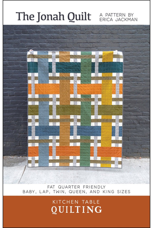 The Jonah Quilt Pattern by Erica Jackman and Kitchen Table Quilting - Jammin Threads