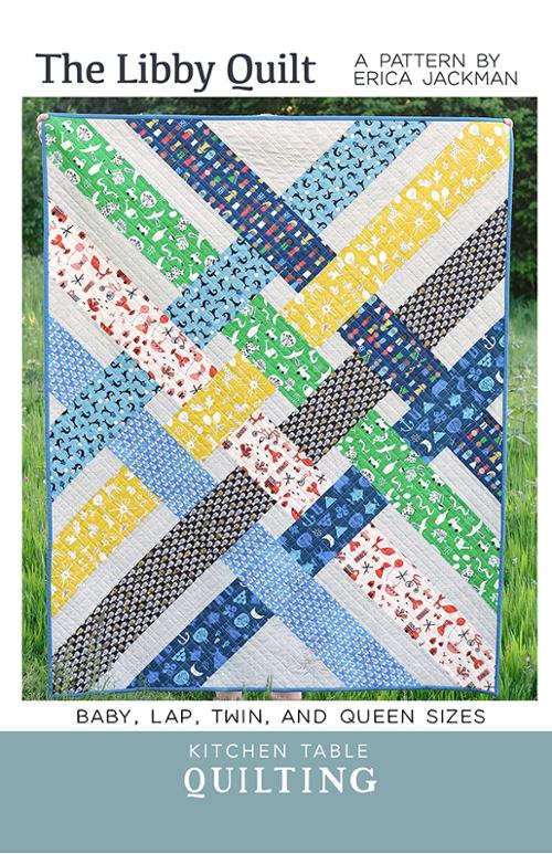 The Libby Quilt Pattern by Erica Jackman and Kitchen Table Quilting - Jammin Threads
