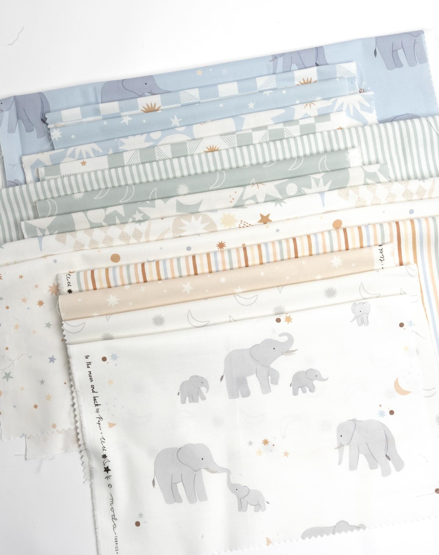 To The Moon And Back Layer Cake by Paper + Cloth for Moda Fabrics 25900LC - Jammin Threads