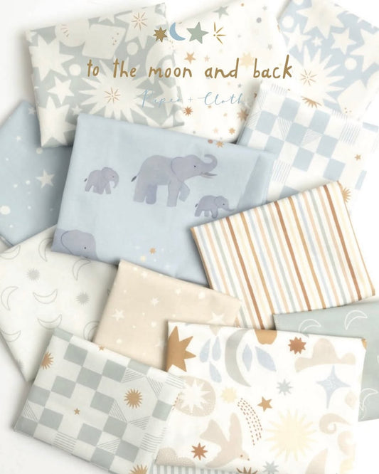 To The Moon And Back Layer Cake by Paper + Cloth for Moda Fabrics 25900LC - Jammin Threads