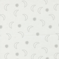 To The Moon And Back Quilt Fabric by Paper + Cloth - Dove 25904 11 - Jammin Threads