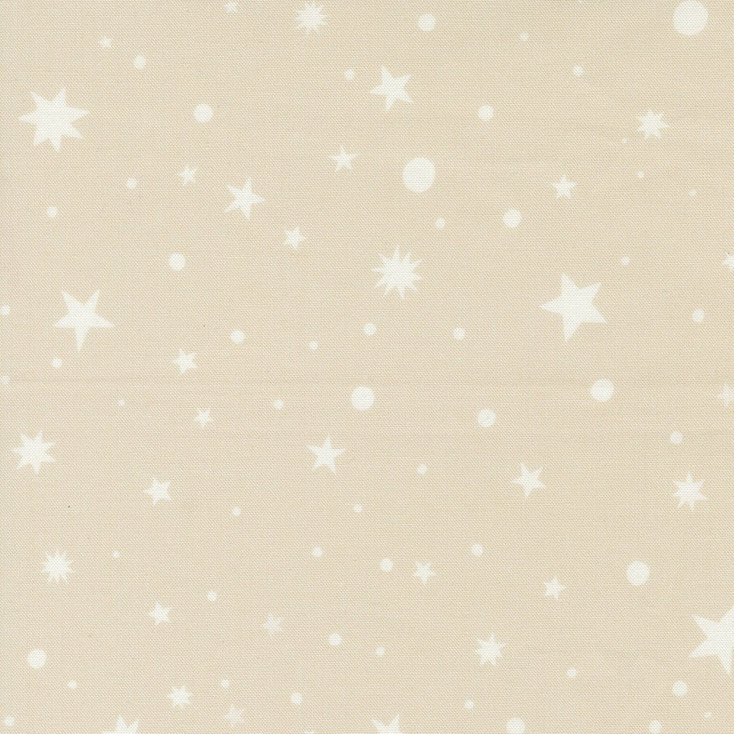 To The Moon And Back Quilt Fabric by Paper + Cloth - Taupe 25903 12 - Jammin Threads
