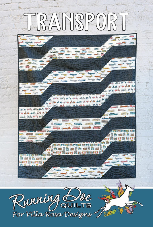 Transport Quilt Pattern by Running Doe Quilts - Jammin Threads