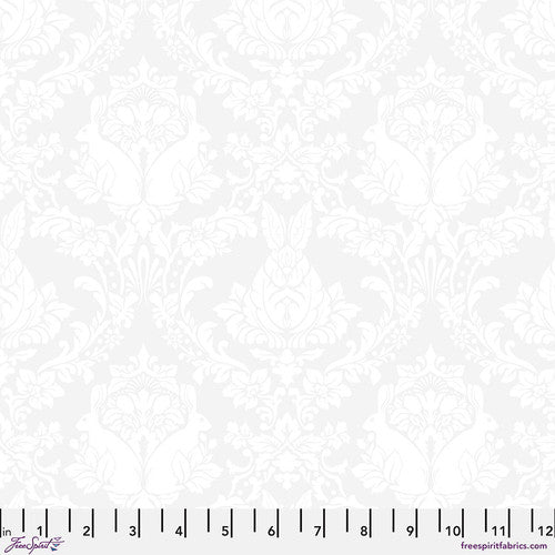True Colors Quilt Fabric by Tula Pink for Free Spirit Fabrics Ghost Bunny PWTP251.PAPER - Jammin Threads