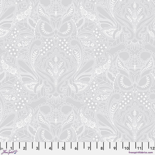 True Colors Quilt Fabric by Tula Pink for Free Spirit Fabrics Ghost Owl PWTP250.WHISPER - Jammin Threads