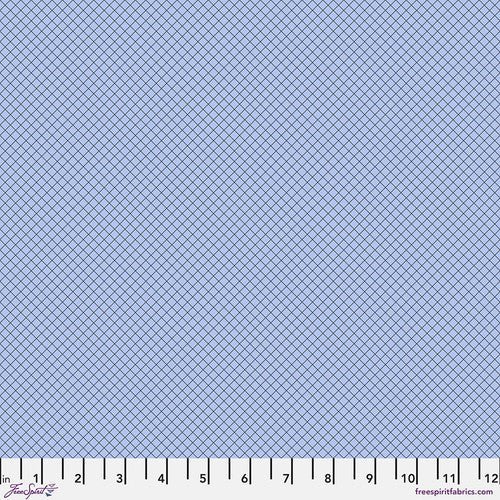 True Colors Quilt Fabric by Tula Pink On The Grid PWTP255.SHORELINE - Jammin Threads