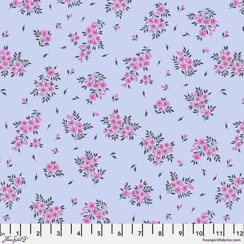 True Colors Quilt Fabric by Tula Pink What a Ditz - Frost PWTP253.FROST - Jammin Threads