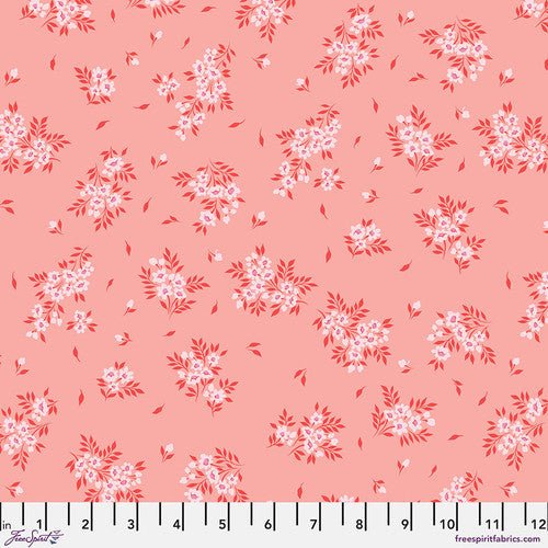 True Colors Quilt Fabric by Tula Pink What a Ditz - Peachykeen PWTP253.PEACHYKEEN - Jammin Threads