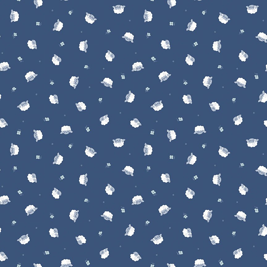 Twinkle Little Star Quilt Fabric Flock Nighttime by Natàlia Juan Abelló C16304 - NIGHTTIME - Jammin Threads