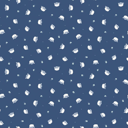 Twinkle Little Star Quilt Fabric Flock Nighttime by Natàlia Juan Abelló C16304 - NIGHTTIME - Jammin Threads