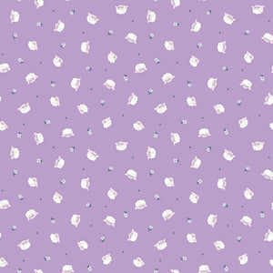 Twinkle Little Star Quilt Fabric Flock Orchid by Natàlia Juan Abelló C16304 - ORCHID - Jammin Threads