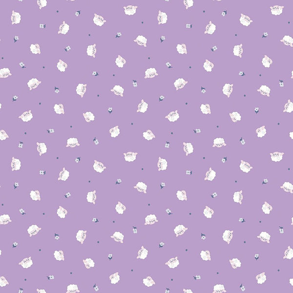 Twinkle Little Star Quilt Fabric Flock Orchid by Natàlia Juan Abelló C16304 - ORCHID - Jammin Threads