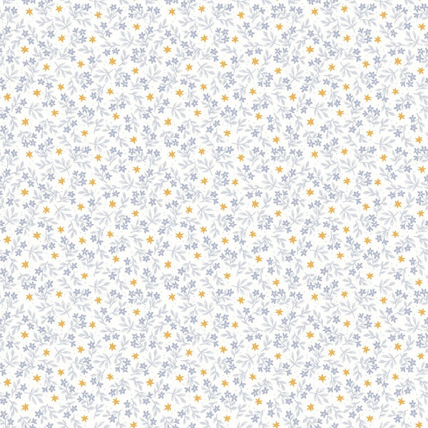 Twinkle Little Star Quilt Fabric Jasmine Stars Cloud by Natàlia Juan Abelló C16305 - CLOUD - Jammin Threads