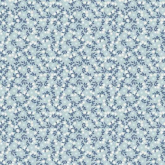 Twinkle Little Star Quilt Fabric Jasmine Stars Mist by Natàlia Juan Abelló C16305 - MIST - Jammin Threads