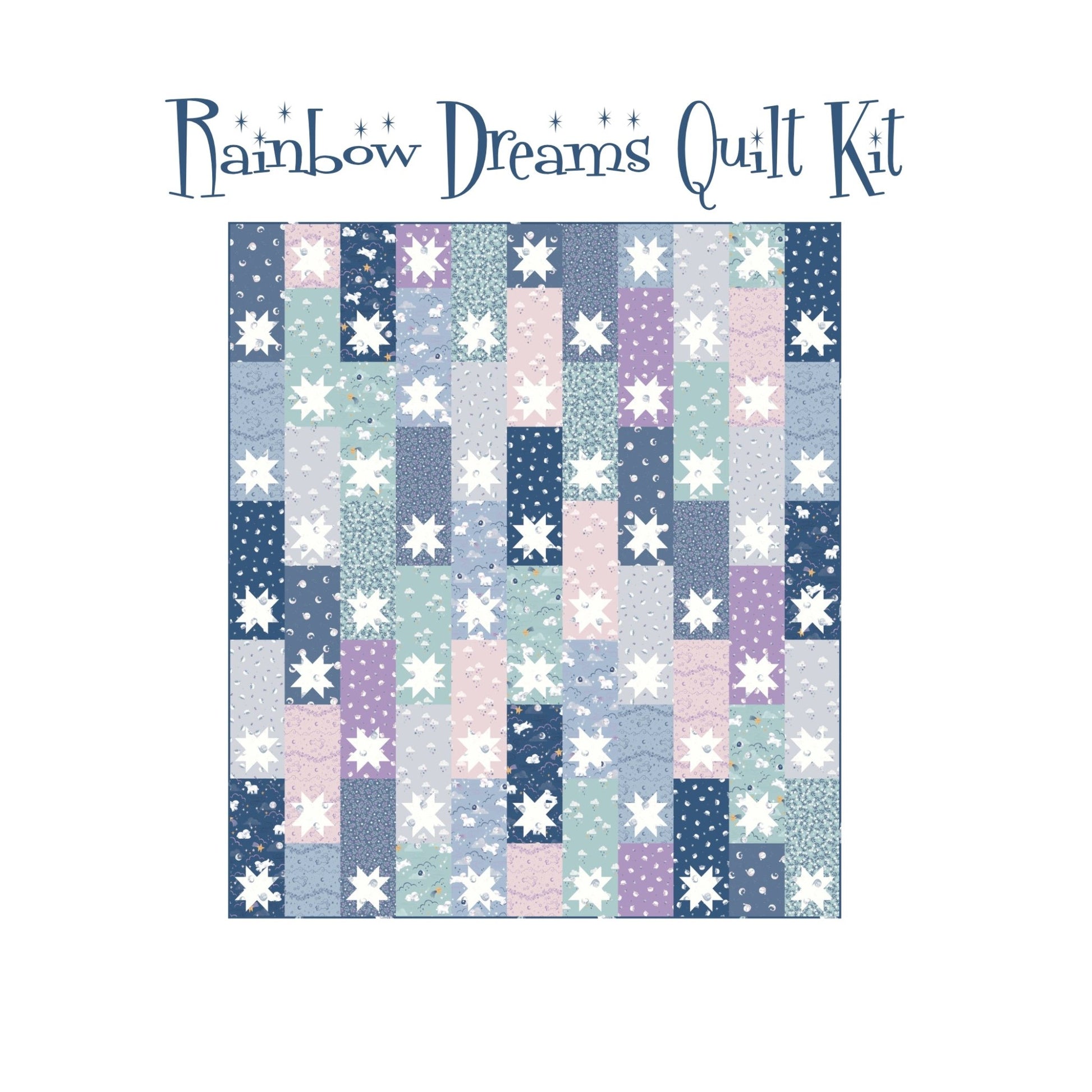 Twinkle Little Star Quilt Kit for Babies and Children - Jammin Threads