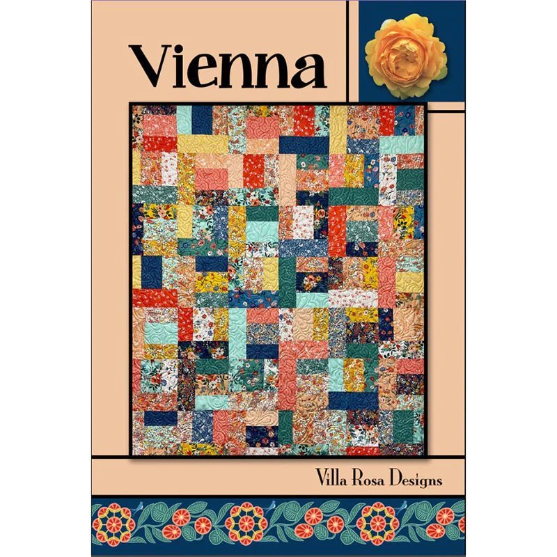 Vienna Quilt Pattern by Villa Rosa Designs (PDF Downloadable Version) - Jammin Threads