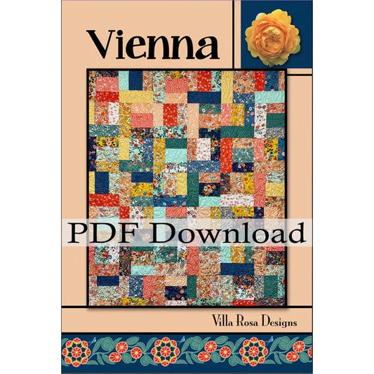 Vienna Quilt Pattern by Villa Rosa Designs (PDF Downloadable Version) - Jammin Threads