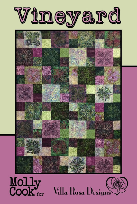 Vineyard Quilt Pattern by Molly Cook - Jammin Threads