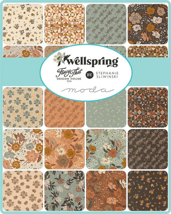 Wellspring Layer Cake® by Fancy That Design House for Moda Fabrics | 45670LC - Jammin Threads