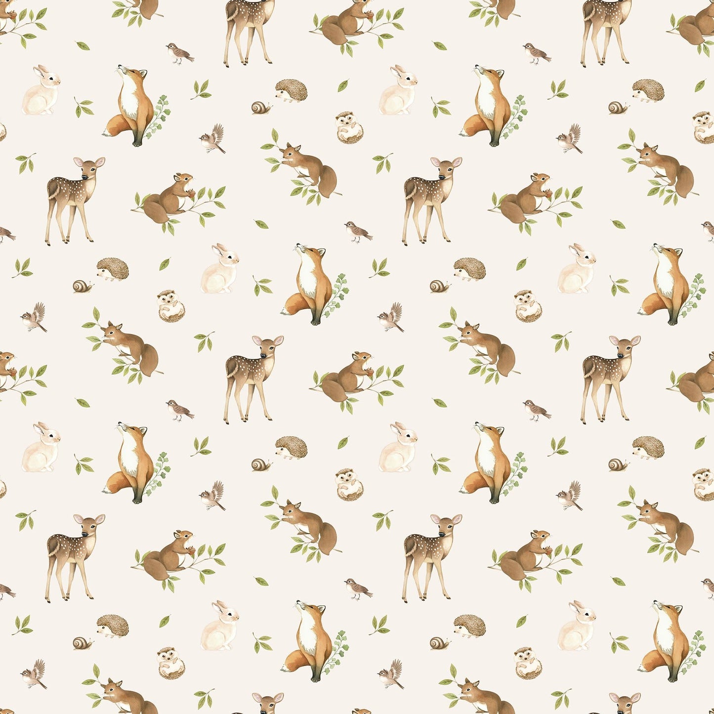 Woodland Heart DP28722 - 11 by Deborah Edwards and Kathryn Christenson for Northcott Fabrics - Jammin Threads