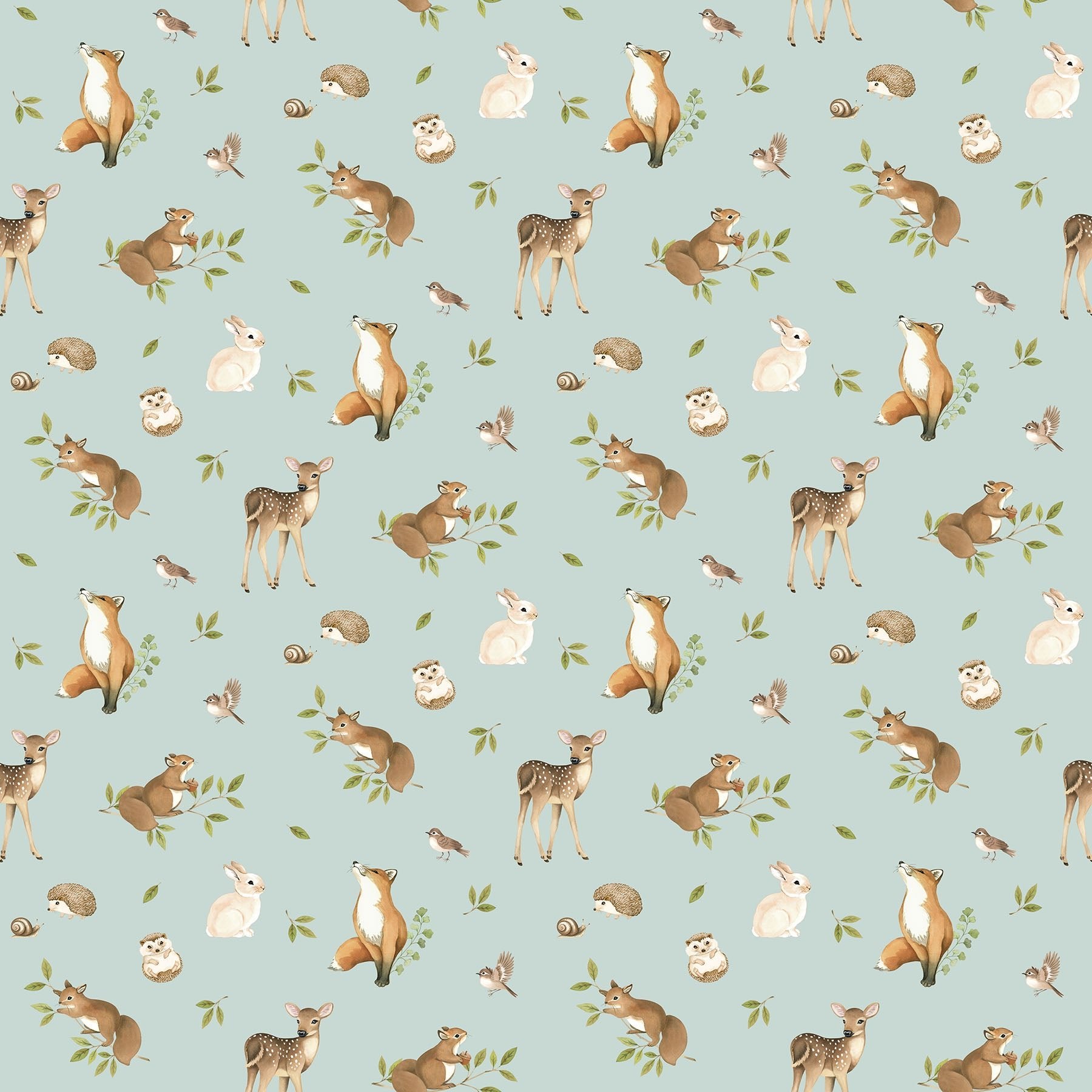 Woodland Heart DP28722 - 42 by Deborah Edwards and Kathryn Christenson for Northcott Fabrics - Jammin Threads