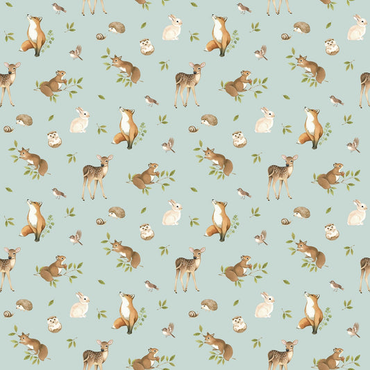 Woodland Heart DP28722 - 42 by Deborah Edwards and Kathryn Christenson for Northcott Fabrics - Jammin Threads