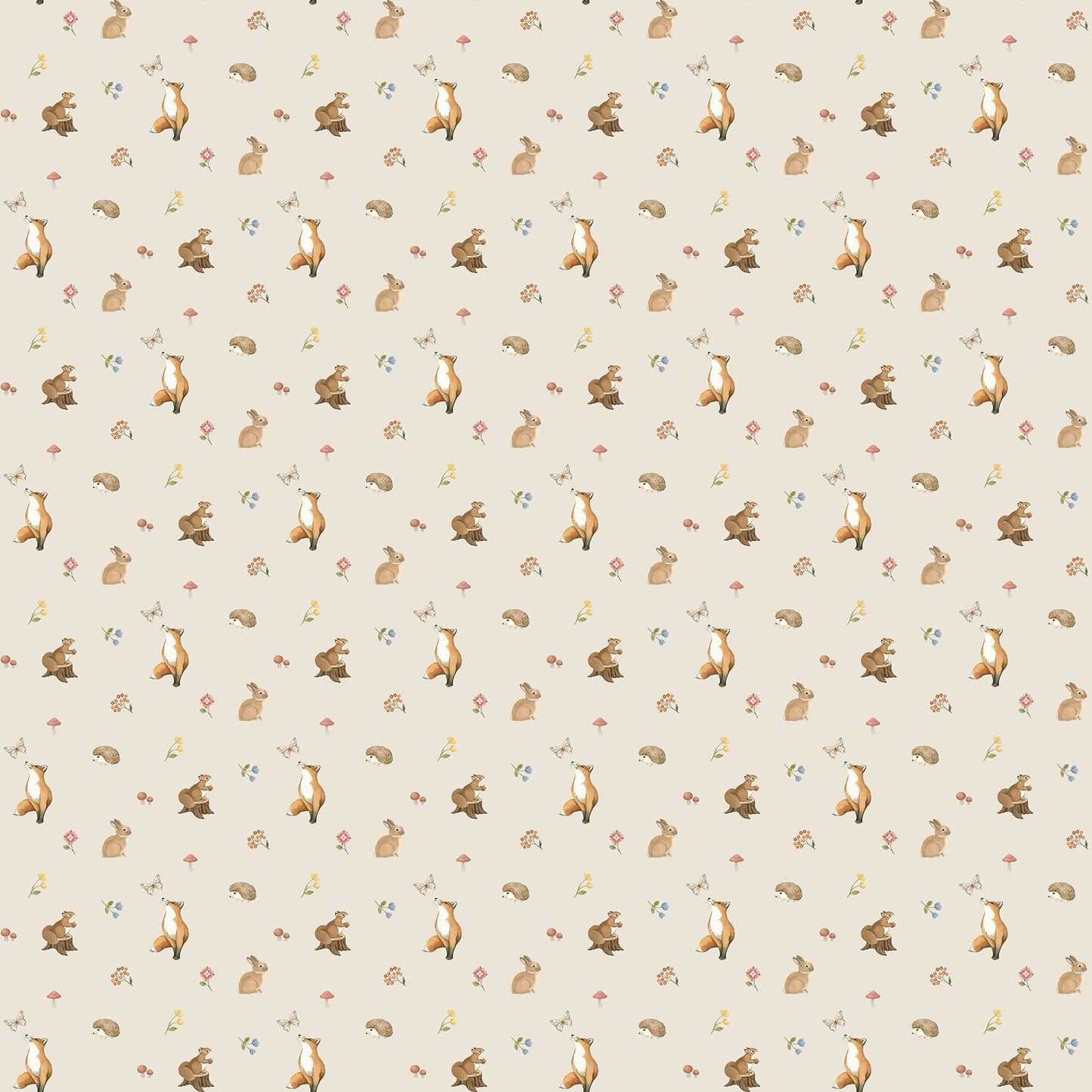 Woodland Heart DP28723 - 12 by Deborah Edwards and Kathryn Christenson for Northcott Fabrics - Jammin Threads