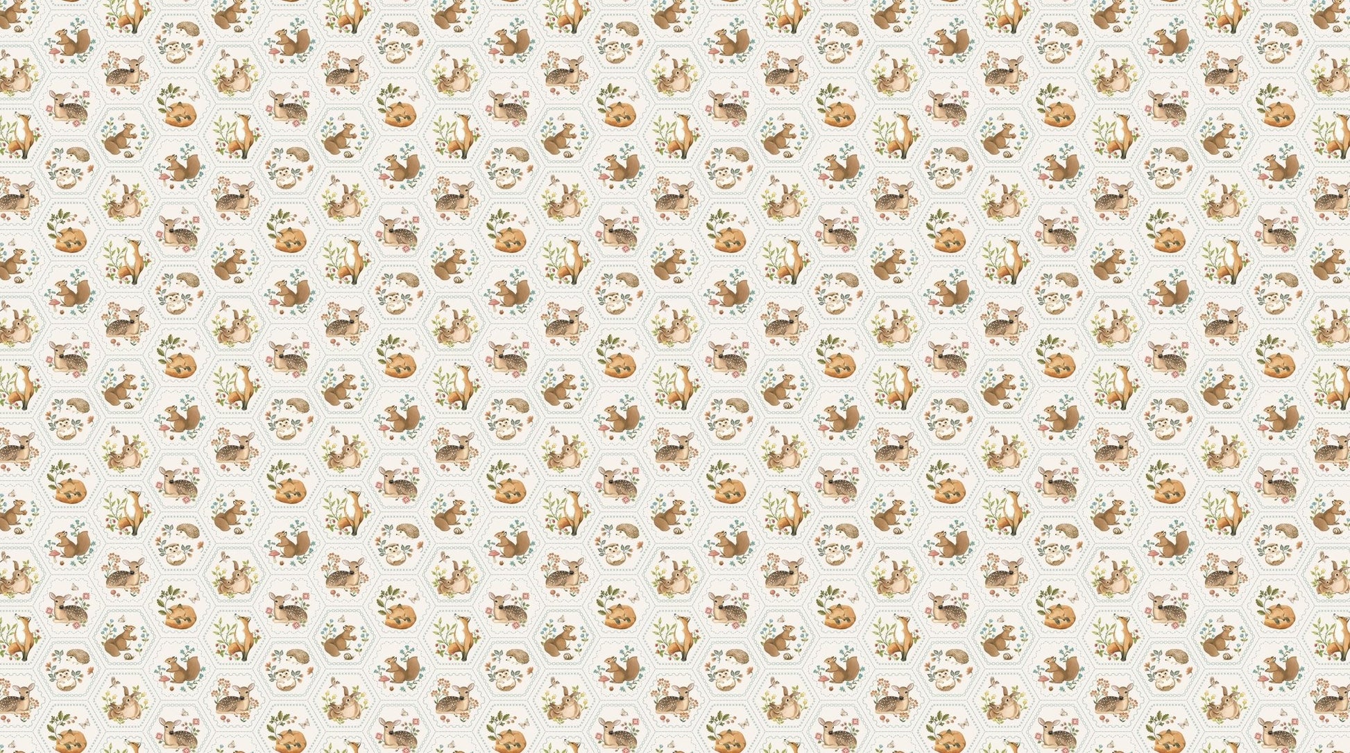 Woodland Heart DP28727 - 11 by Deborah Edwards and Kathryn Christenson for Northcott Fabrics - Jammin Threads