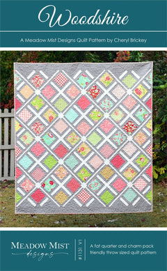 Woodshire Quilt Pattern by Meadow Mist Designs - Jammin Threads