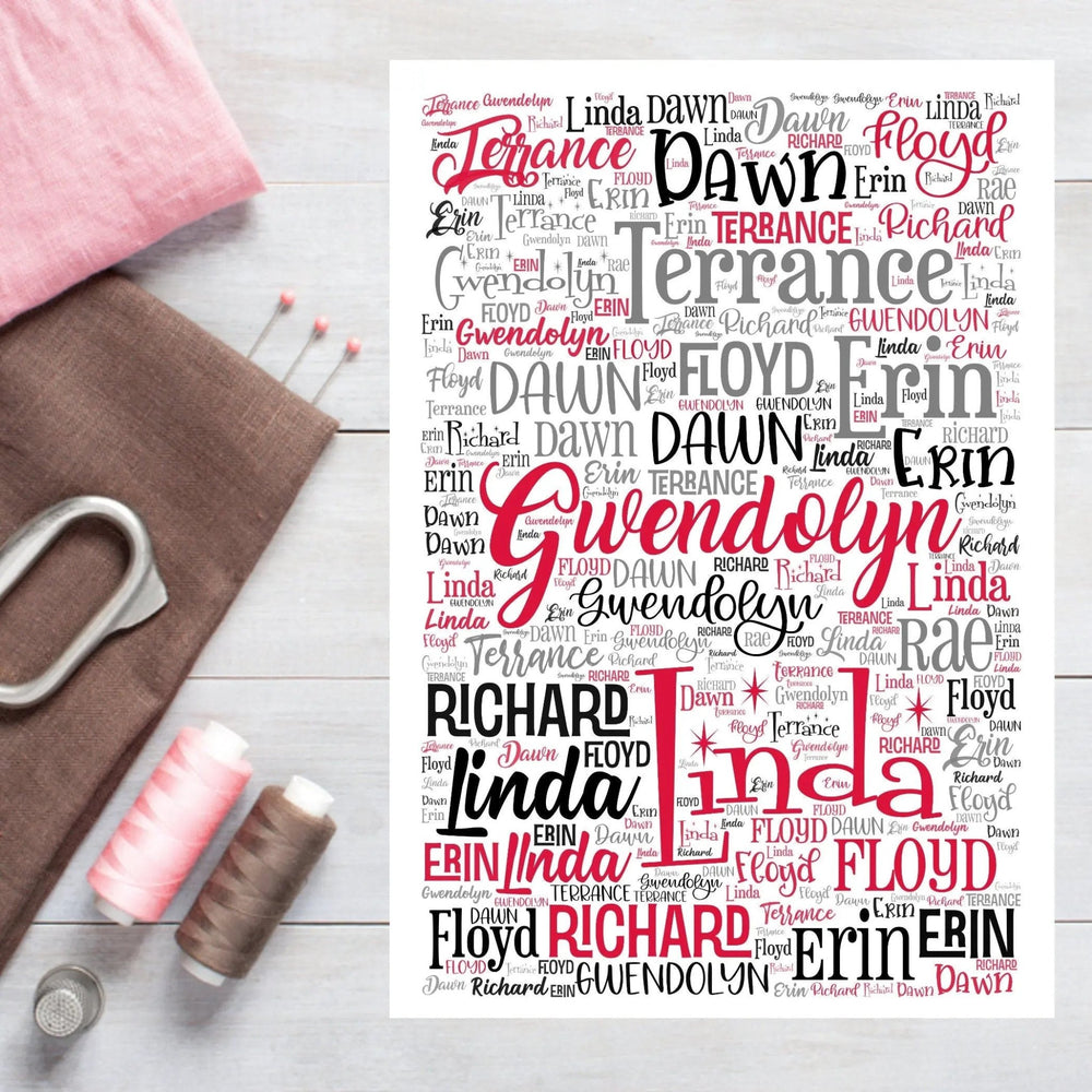 Custom fabric panels by Jammin' Threads