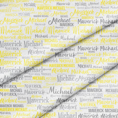 Any Name fabric panel - Jammin Threads