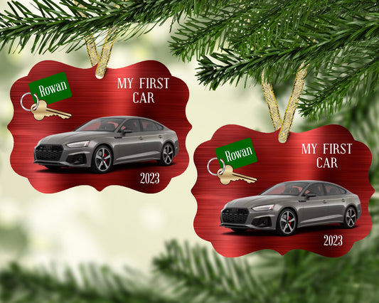Audi A5 My First Car Christmas Ornament - Jammin Threads